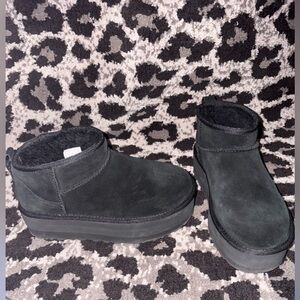 UGG Classic Ultra Mini Platform Boots.